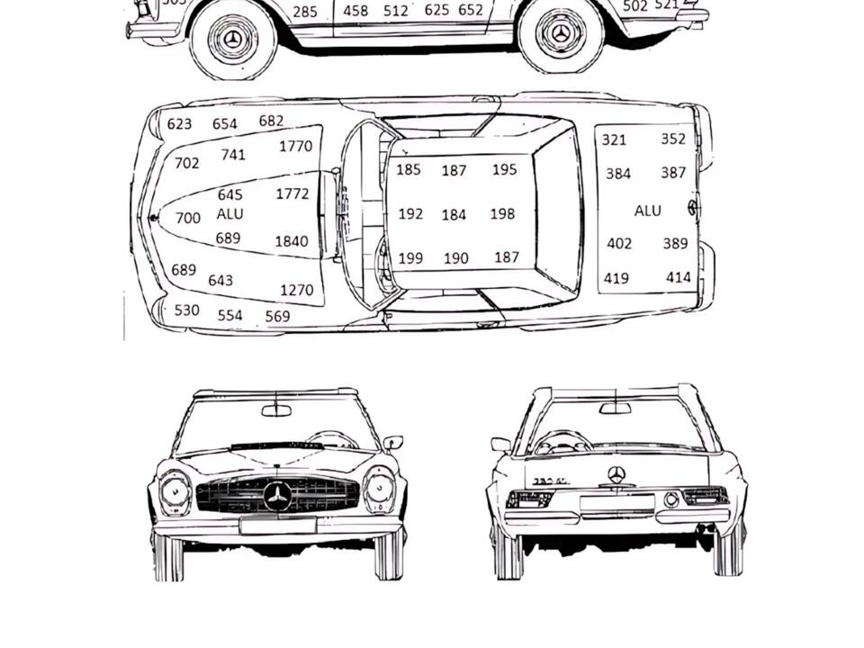 Image 93/99 de Mercedes-Benz 280 SL (1971)