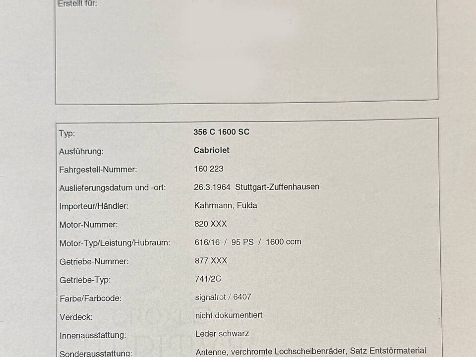 Immagine 28/28 di Porsche 356 C 1600 SC (1964)