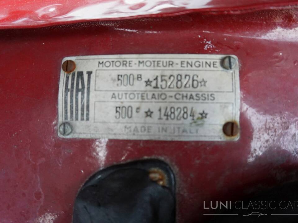 Bild 40/47 von FIAT 500 C Topolino (1949)