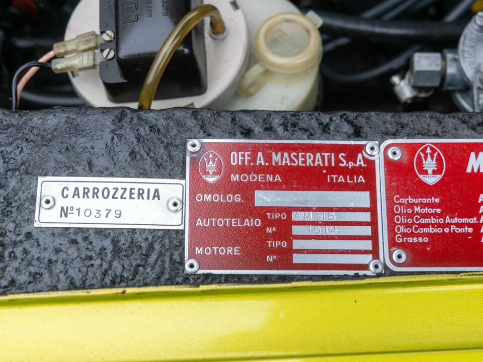 Image 22/50 of Maserati Ghibli (1970)