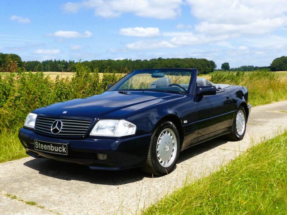 Mercedes-Benz 500 SL Roadster (R 129) dunkelblau 1990