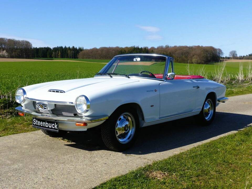 Glas 1300 GT Cabriolet weiß 1966
