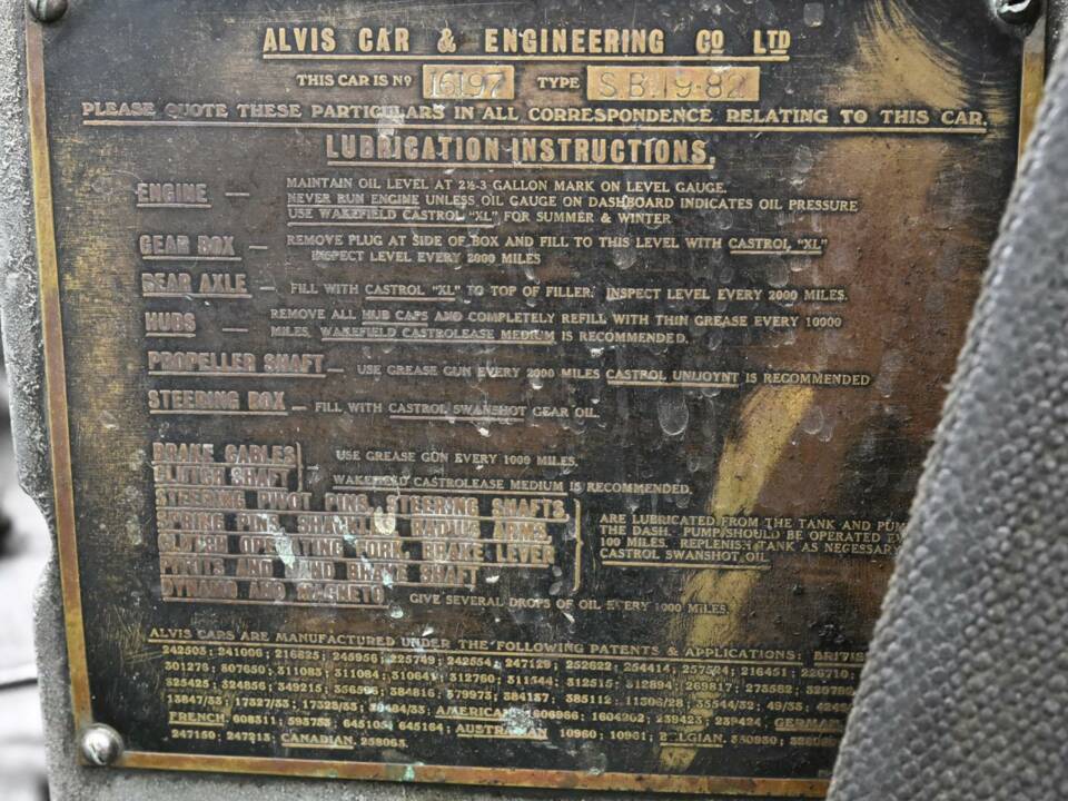 Image 37/50 of Alvis Speed 20 Special (1934)