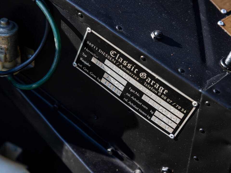 Image 50/50 of Aston Martin DB 2&#x2F;4 Mk I Vantage Convertible (1953)