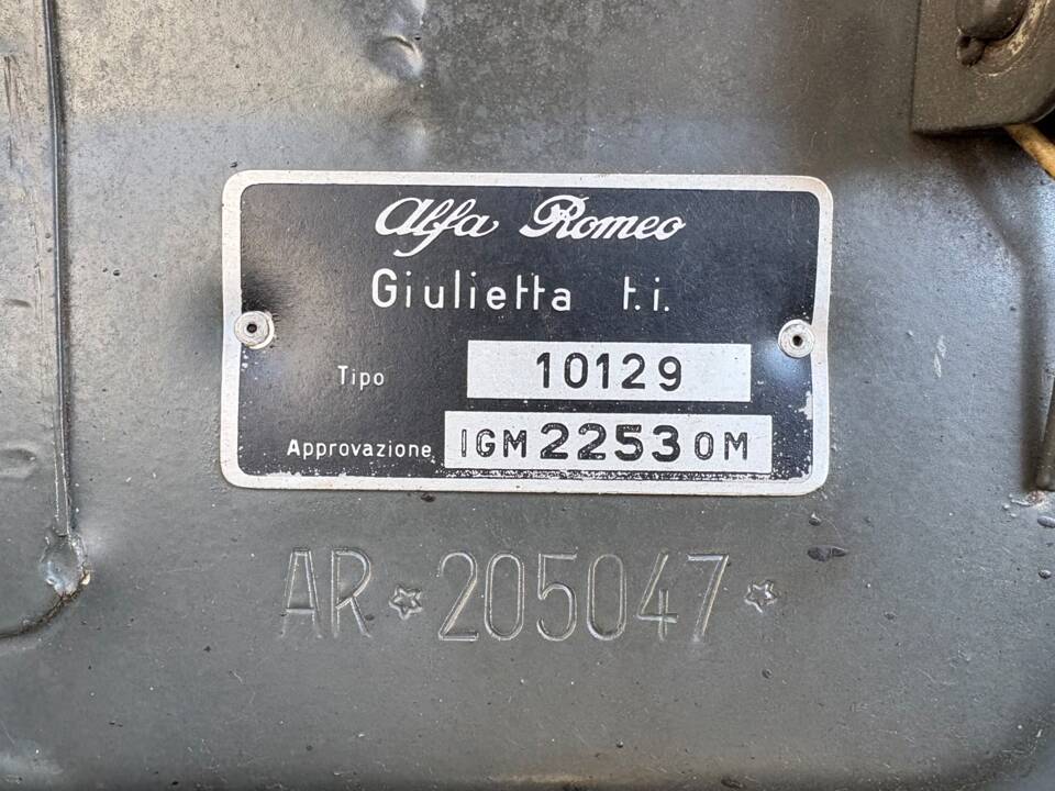 Image 22/25 of Alfa Romeo Giulietta TI (1961)