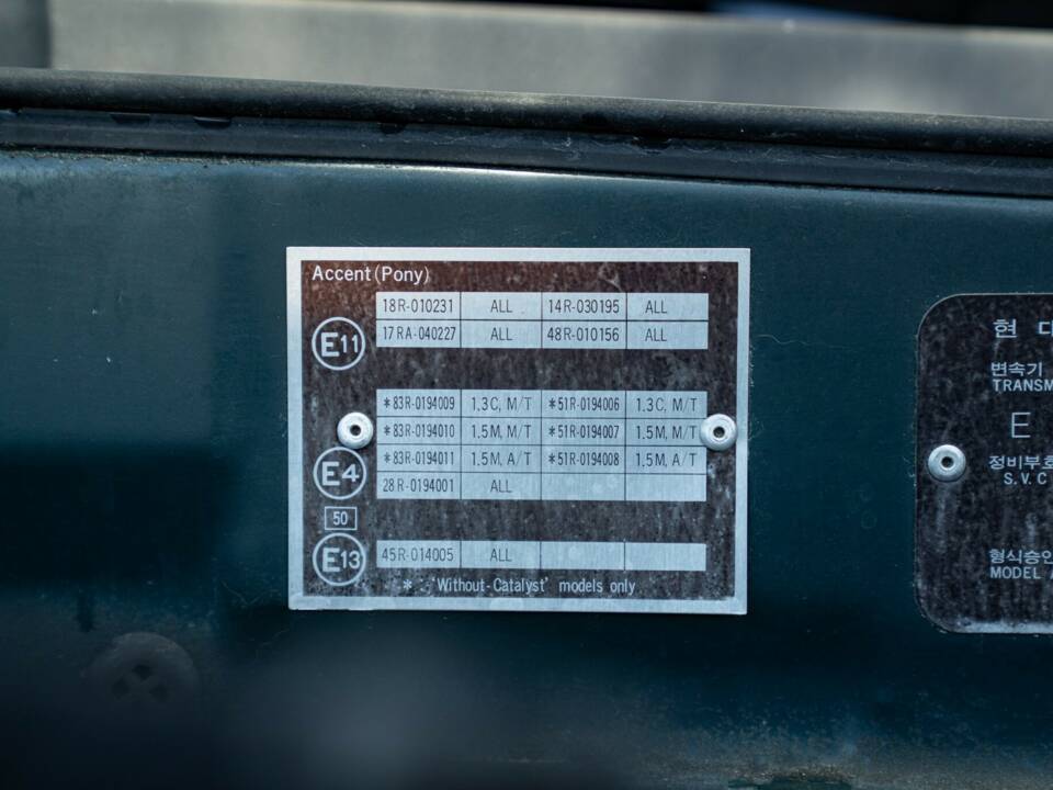 Image 39/46 of Hyundai Accent 1.3 (1997)