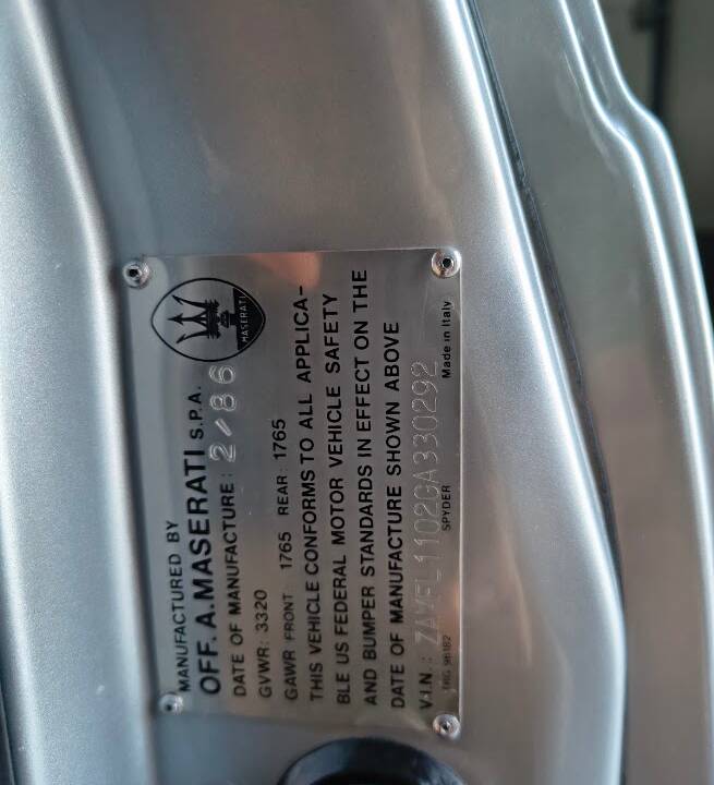 Bild 81/100 von Maserati Biturbo Spyder E (1986)