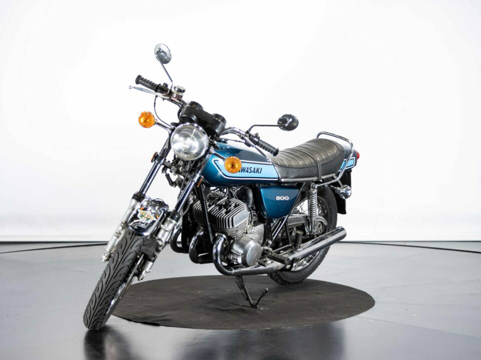 Image 8/49 of Kawasaki H1 500 Mach III (1976)