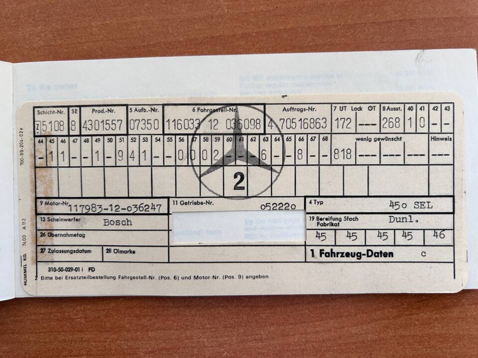 Image 14/15 of Mercedes-Benz 450 SEL (1975)