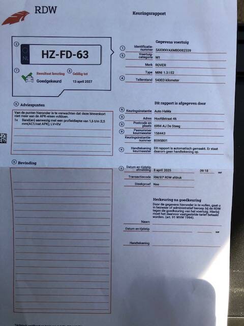 Bild 10/13 von Rover Mini 1.3i (1994)