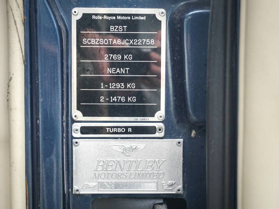 Image 9/45 of Bentley Turbo R (1988)