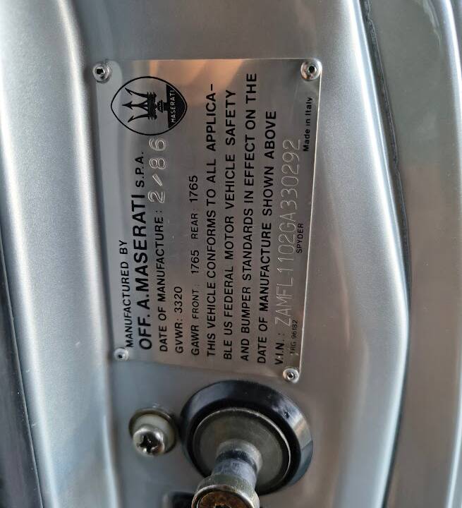 Bild 76/100 von Maserati Biturbo Spyder E (1986)