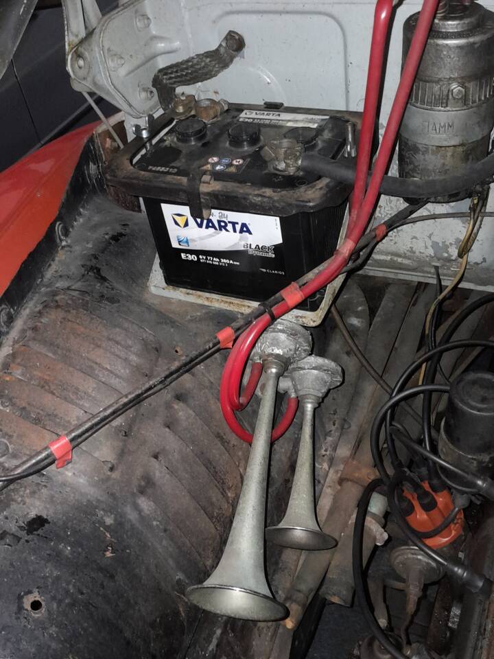 Batterie 1, neuwertig, 6 Volt