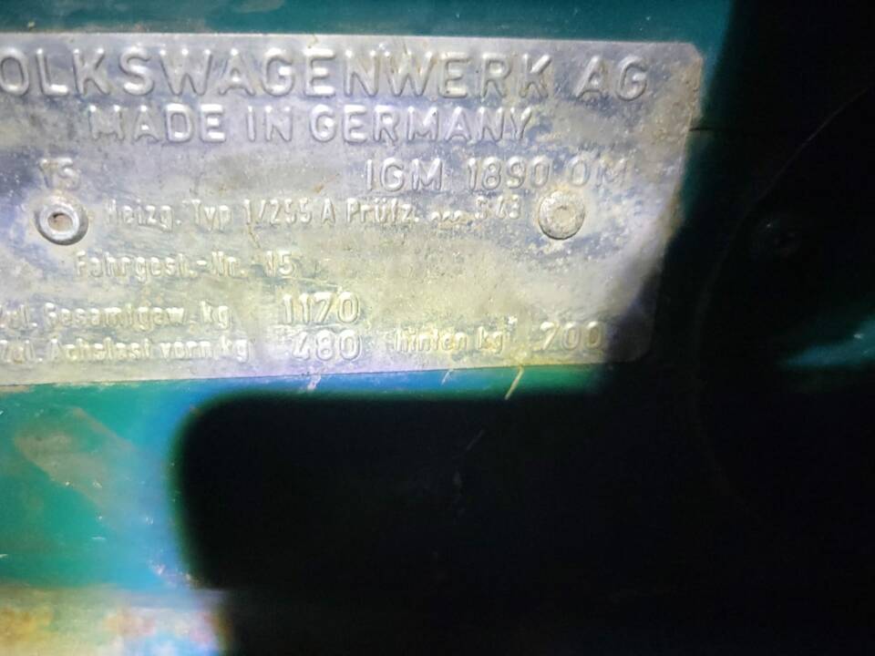 Image 81/81 of Volkswagen Beetle 1200 (1965)