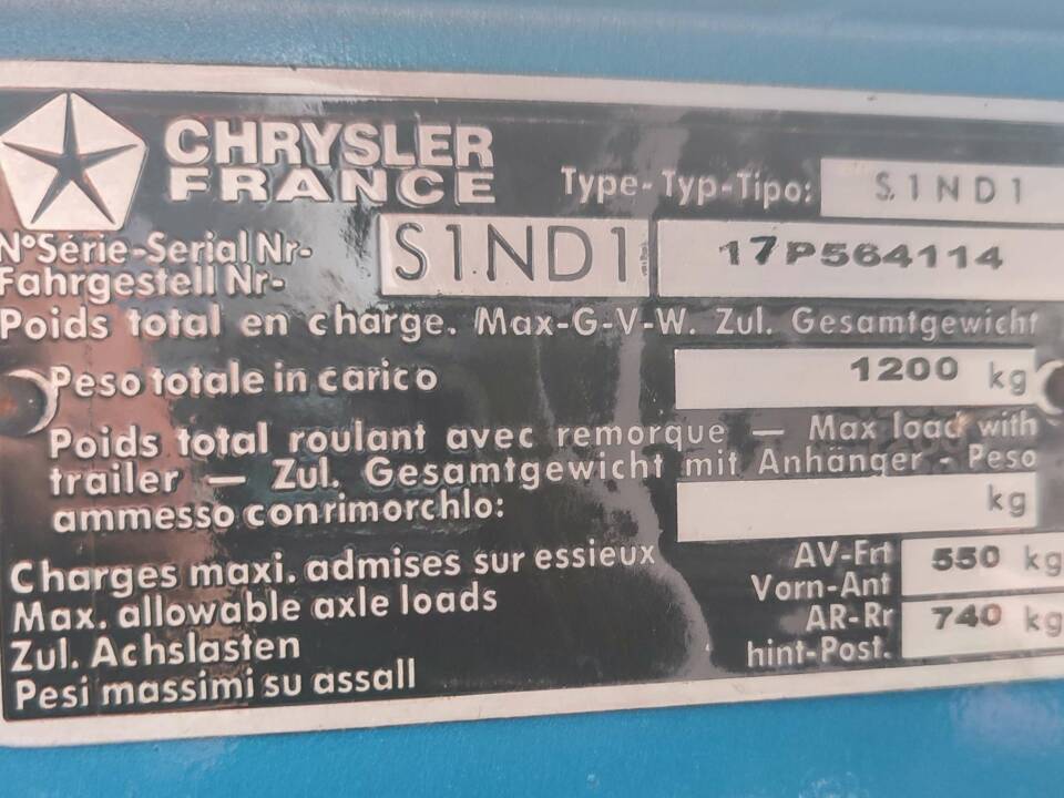 Image 17/94 of SIMCA 1000 Rallye 2 (1977)