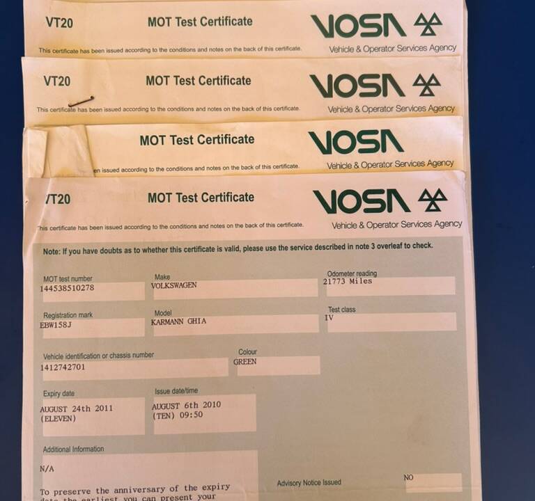 Image 75/86 of Volkswagen Karmann Ghia 1600 (1973)