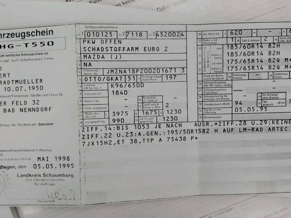 Image 47/56 de Mazda MX-5 1.8 (1995)