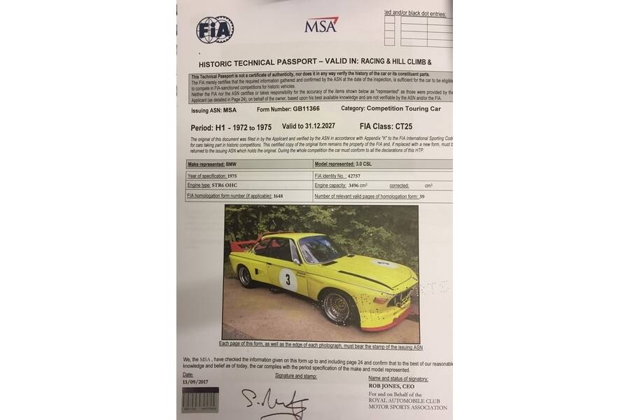 Image 48/50 of BMW 3.0 CSL Group 2 (1972)