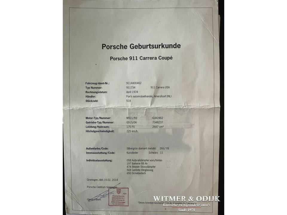 Bild 27/27 von Porsche 911 Carrera 2.7 (US) (1974)