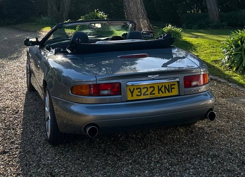 Image 3/5 of Aston Martin DB 7 Vantage Volante (2001)