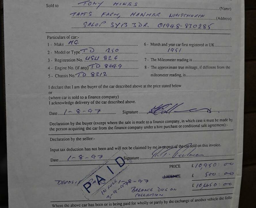 Bild 36/50 von MG TD (1951)