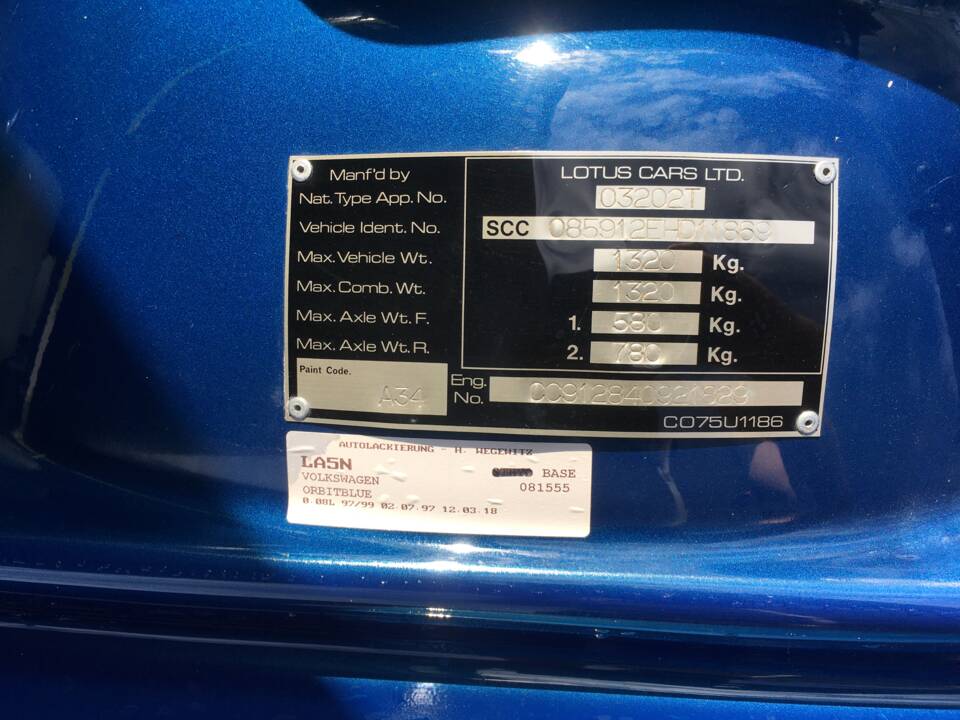 Image 19/46 of Lotus Esprit (1985)