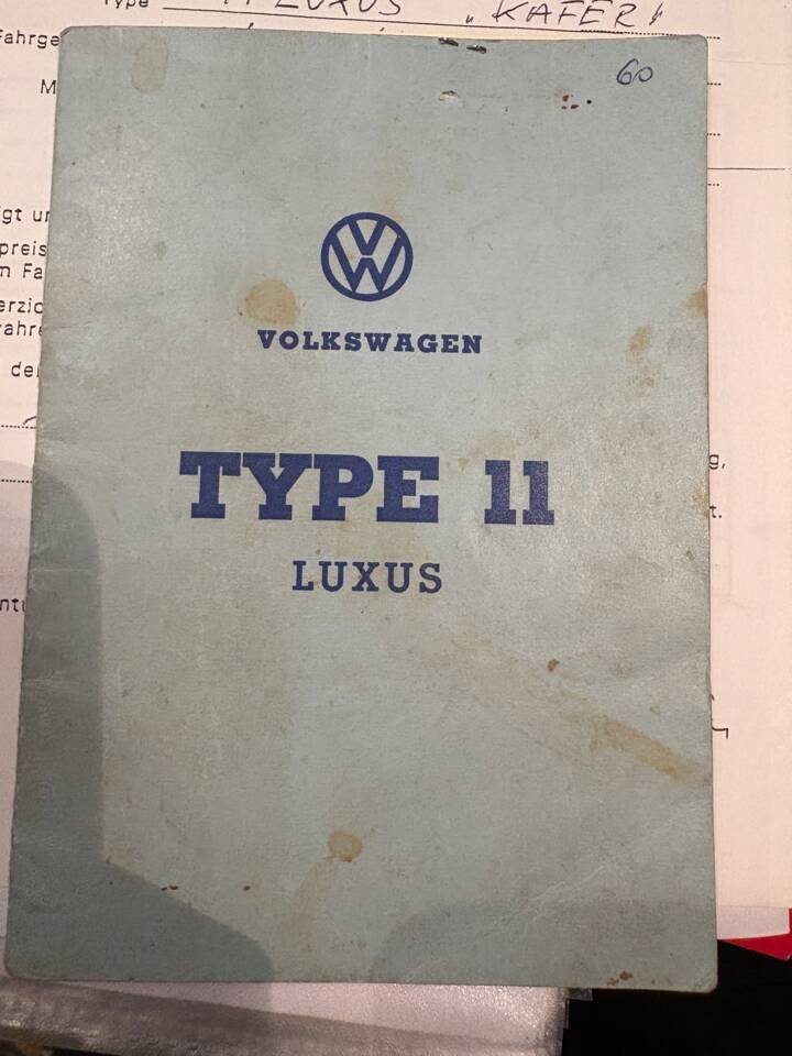 Image 25/25 de Volkswagen Coccinelle 1200 Export "Dickholmer" (1960)