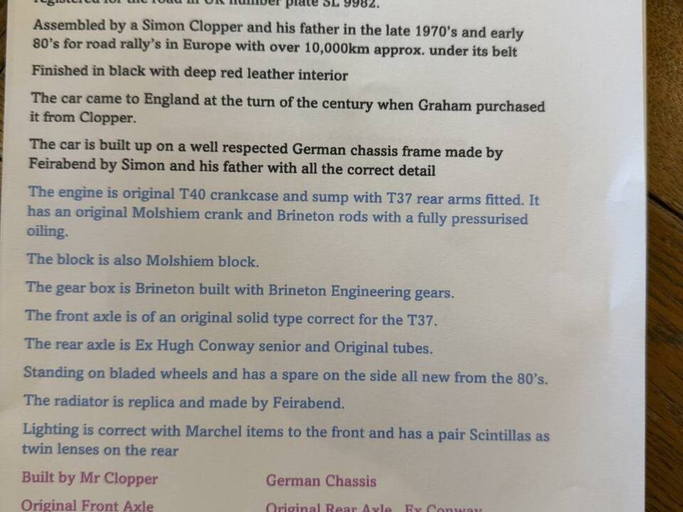 Afbeelding 14/50 van Bugatti Type 37 (1929)