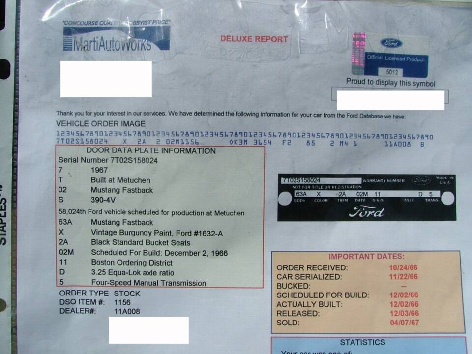 Immagine 22/31 di Ford Mustang GT 390 (1967)