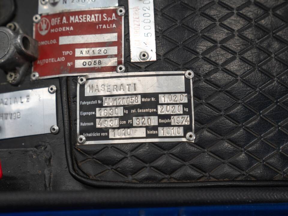 Imagen 69/85 de Maserati Khamsin (1974)