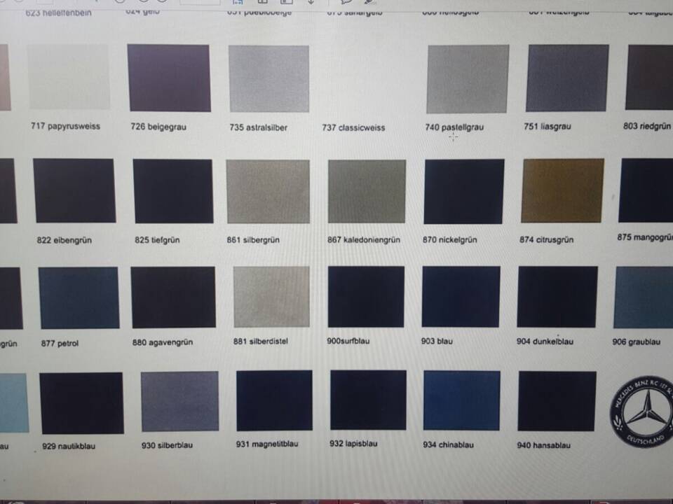 Original Farbe bei Ausliefgerung wieder hergestellt