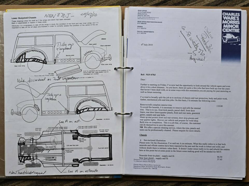 Image 44/50 of Morris Minor 1000 Traveller (1971)