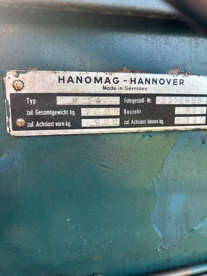 Image 7/10 of Hanomag R 24 (1955)