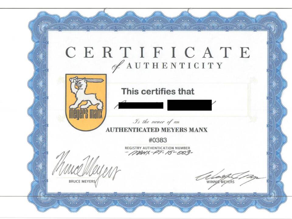 Bild 3/25 von Volkswagen Meyers Manx Buggy (1972)