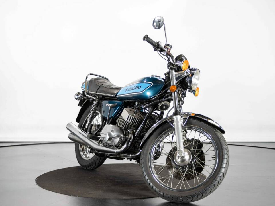 Image 6/49 of Kawasaki H1 500 Mach III (1976)