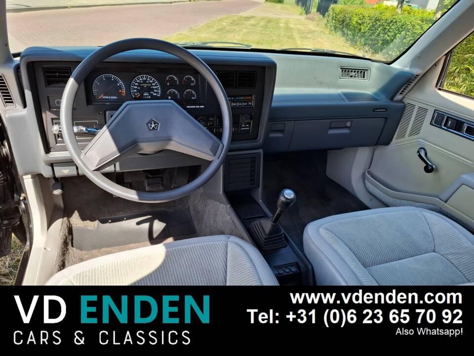 Bild 14/95 von Dodge Lancer 2.2 Turbo (1986)