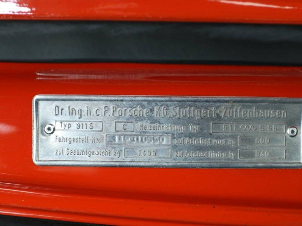 Imagen 28/30 de Porsche 911 2.0 S (1969)