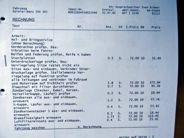 Image 10/36 de Mercedes-Benz 500 SEC (1984)