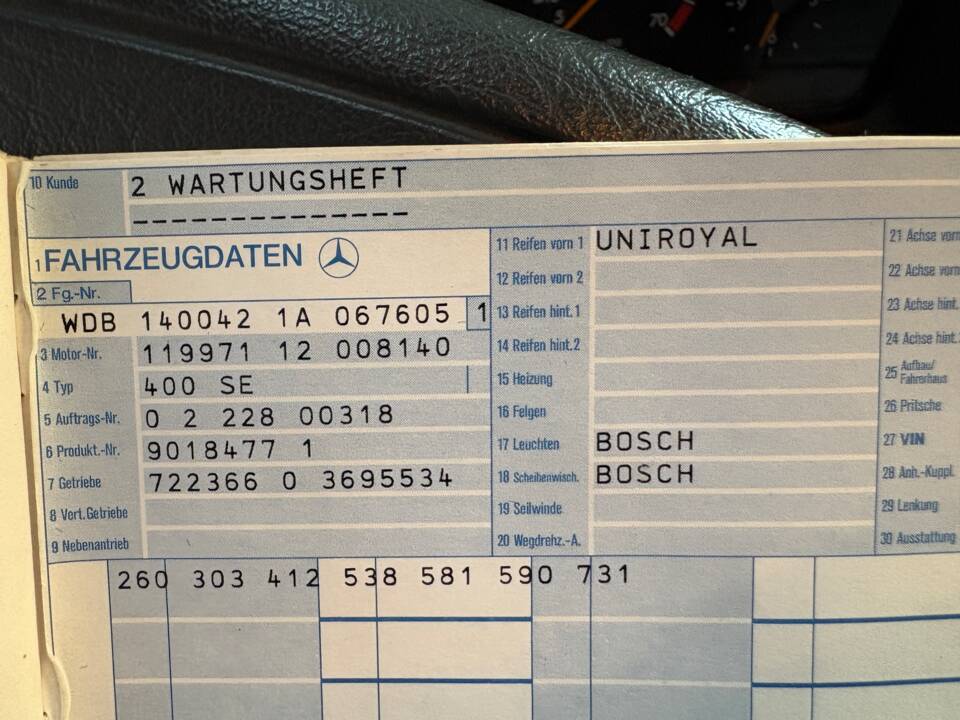 Immagine 22/28 di Mercedes-Benz 400 SE (1992)