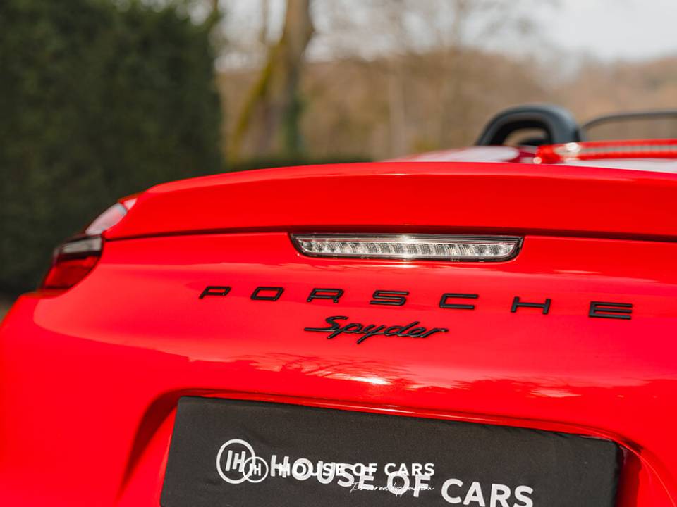 Afbeelding 18/34 van Porsche Boxster Spyder (2015)
