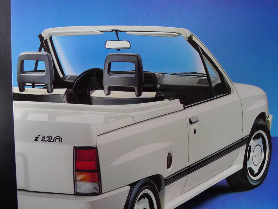 Imagen 5/32 de Opel Corsa Spider i130 Irmscher (1987)