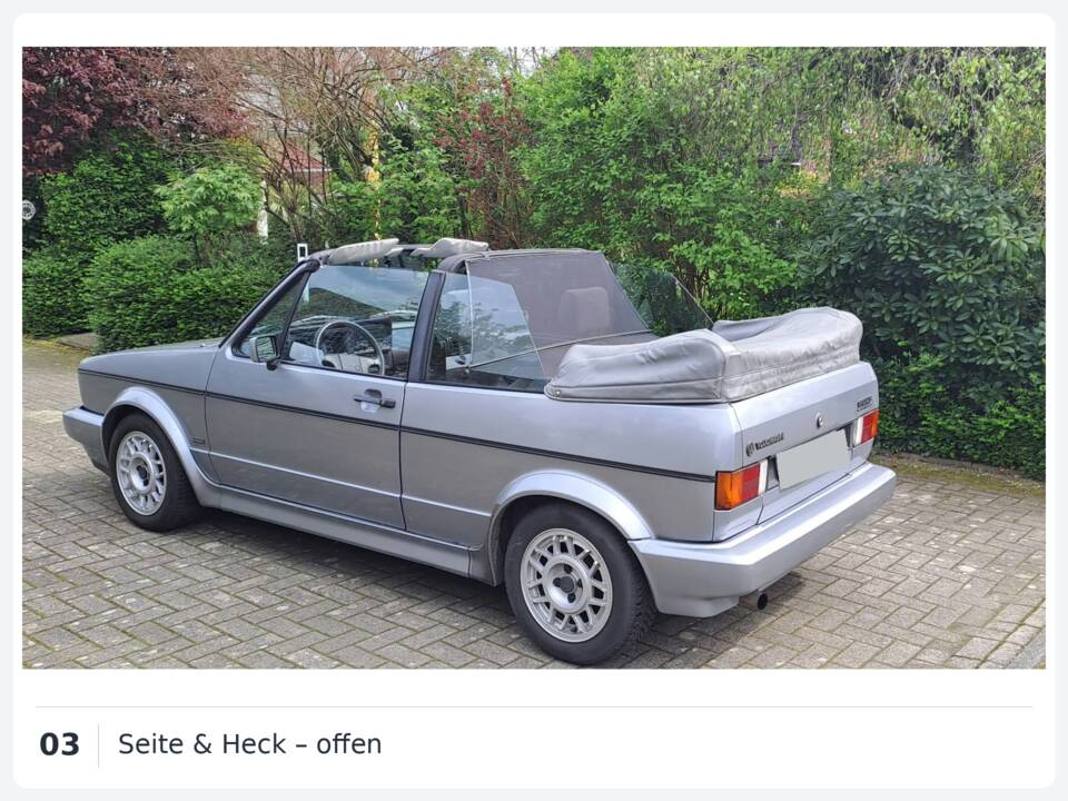 Image 4/15 of Volkswagen Golf Mk I Convertible 1.8 (1988)