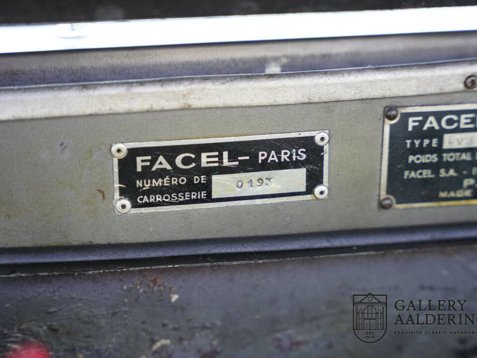 Image 27/50 de Facel Vega FV3 (1957)