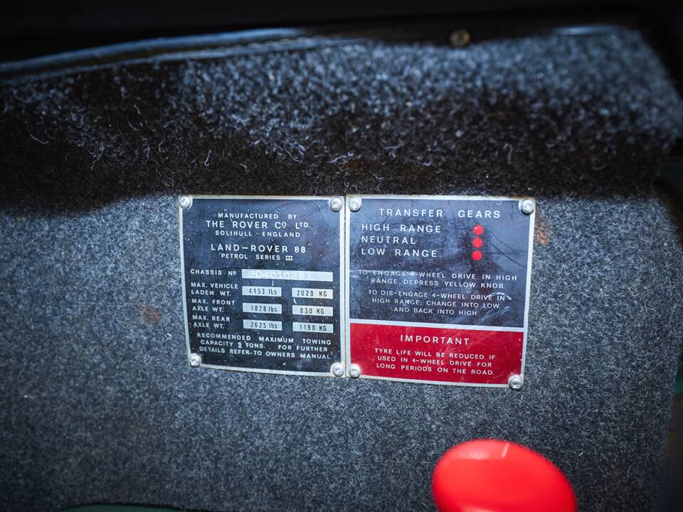 Bild 68/87 von Land Rover 88 (1972)