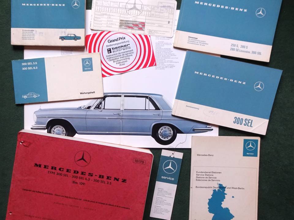 Image 48/49 of Mercedes-Benz 300 SEL (1968)