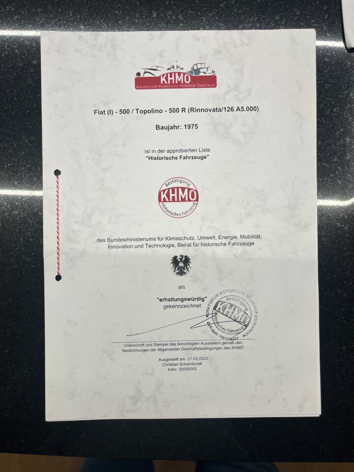 Bild 17/19 von FIAT 500 R (1975)