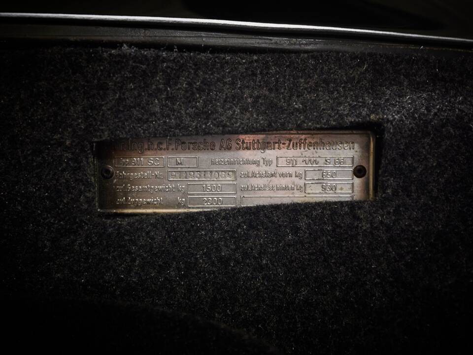 Bild 87/100 von Porsche 911 SC 3.0 (1979)