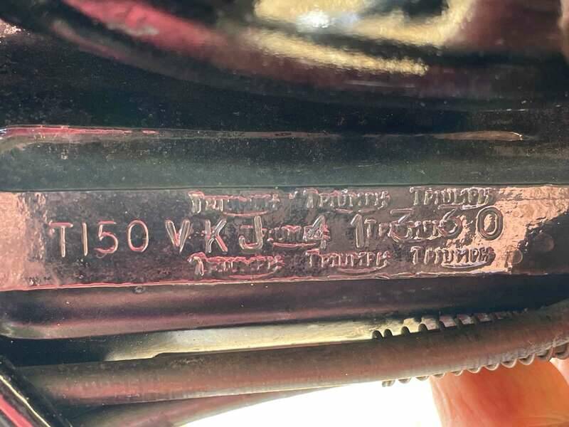 Image 38/39 of Triumph T 150 V Trident (1973)