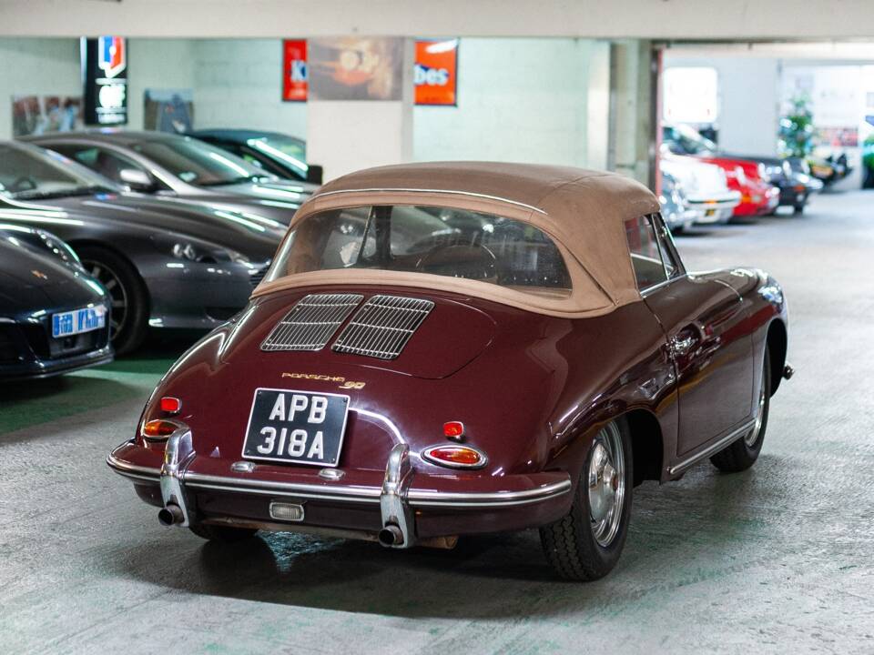 Bild 3/50 von Porsche 356 B 1600 Super 90 (1962)