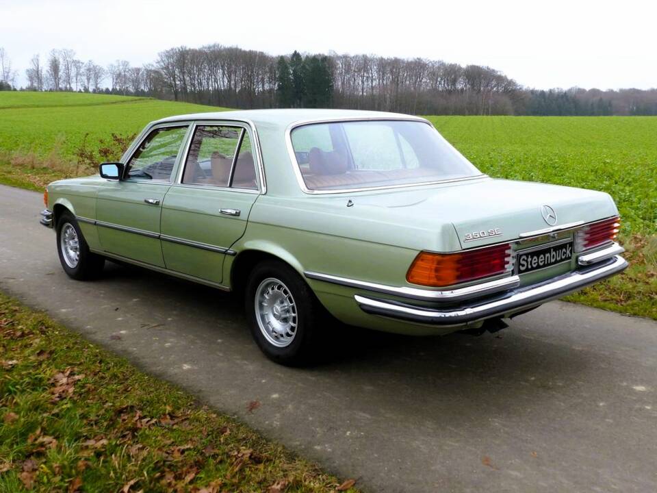 Mercedes-Benz 350 SE Limousine (W 116) silberdistel metallic 1977